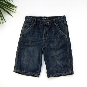 Place Denim Jean Kids Long Shorts Size: 7